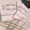 Flora Çift Kişilik Nevresim Pike Takımı 7 Parça (YAVRUAĞZI) - Thumbnail (1)